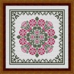 (image for) September Hearts Square With Morning Glories